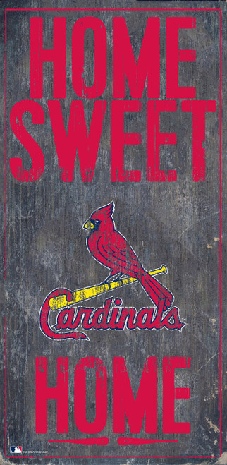 St. Louis Cardinals 6" x 12" Home Sweet Home Sign