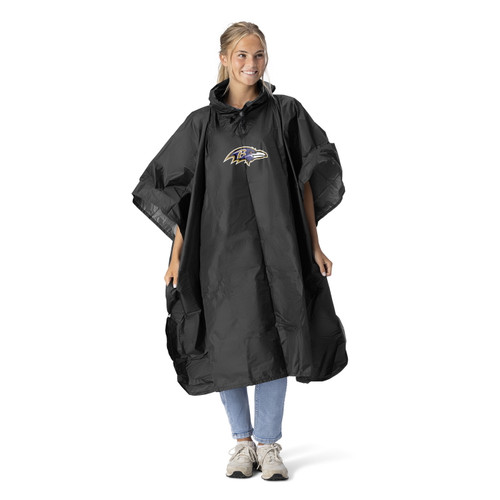 Baltimore Ravens Deluxe Pullover Poncho