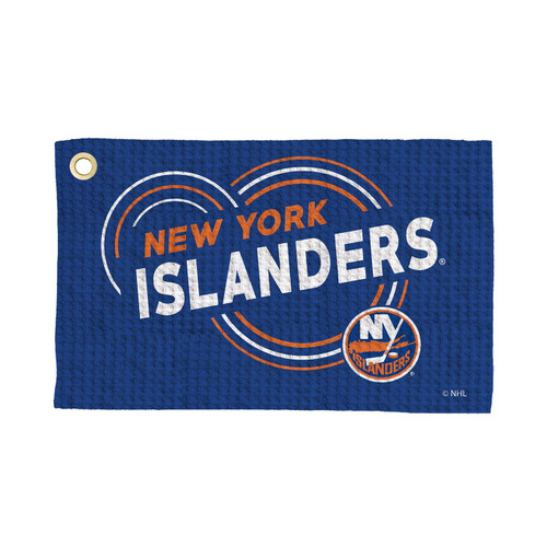 New York Islanders 16" x 25" Droplets Waffle Fan Towel