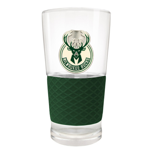 Milwaukee Bucks 22 oz. Score Pint Glass