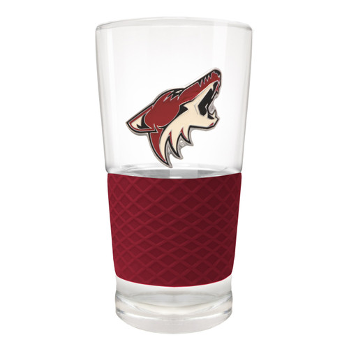 Arizona Coyotes 22 oz. Score Pint Glass