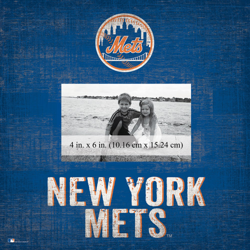 New York Mets Team Name 10" x 10" Picture Frame