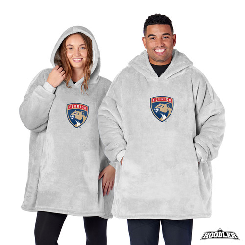 Florida Panthers Heather Grey Hoodler Pullover