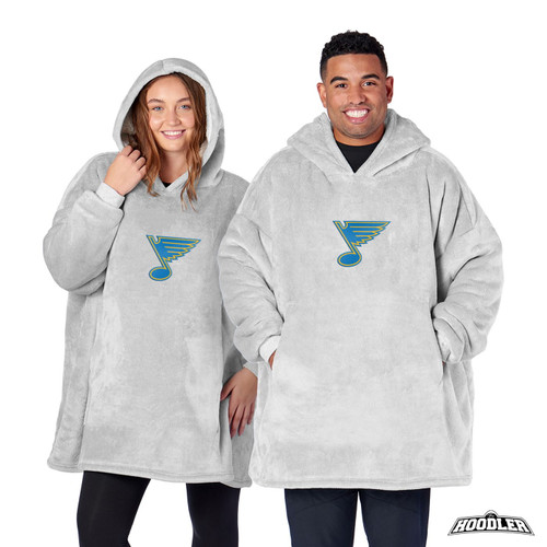 St. Louis Blues Heather Grey Hoodler Pullover