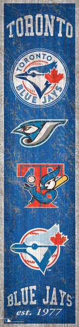 Toronto Blue Jays Heritage Banner Vertical Sign