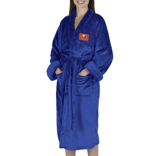 New York Islanders Royal Blue Snipe Women's Silk Touch Robe