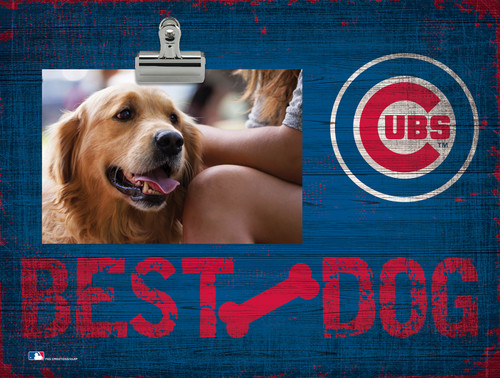 Chicago Cubs Best Dog Clip Frame