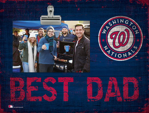 Washington Nationals Best Dad Clip Frame