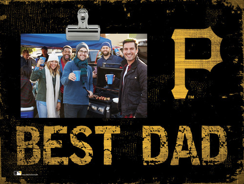 Pittsburgh Pirates Best Dad Clip Frame
