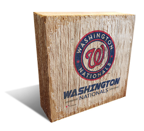 Washington Nationals Team Logo Block