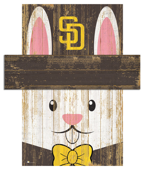 San Diego Padres 6" x 5" Easter Bunny Head