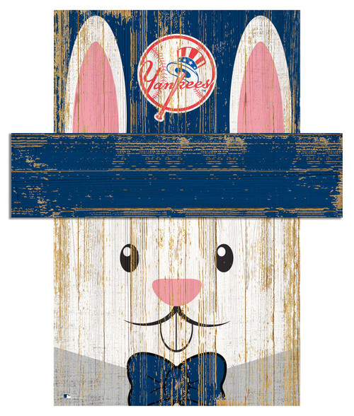New York Yankees 6" x 5" Easter Bunny Head