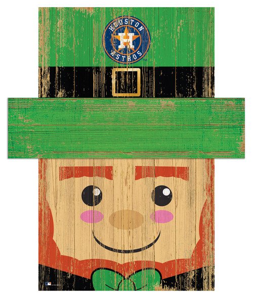Houston Astros 19" x 16" Leprechaun Head