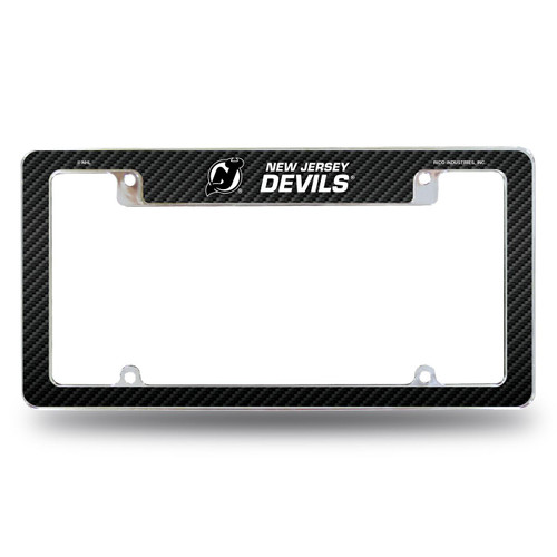 New Jersey Devils Chrome License Plate Frame - Sports Unlimited