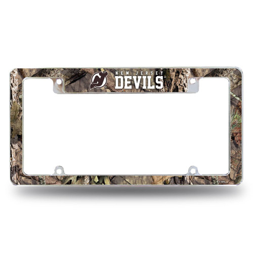 New Jersey Devils Chrome License Plate Frame - Sports Unlimited