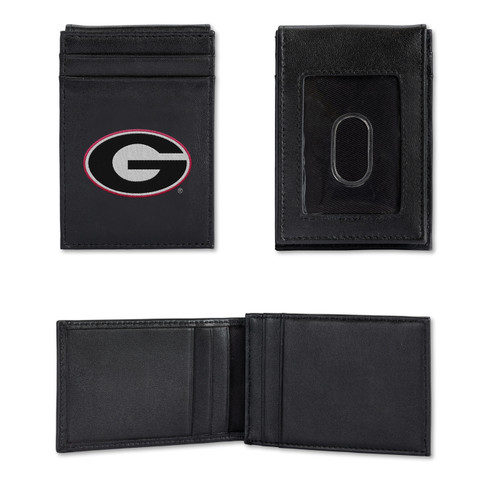 Georgia Bulldogs Embroidered Front Pocket Wallet