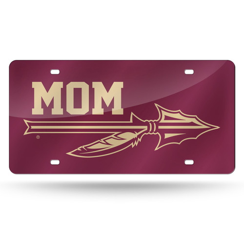 Florida State Seminoles Mom Laser Cut License Plate