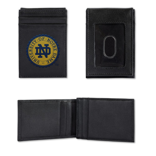 Notre Dame Fighting Irish Embroidered Front Pocket Wallet