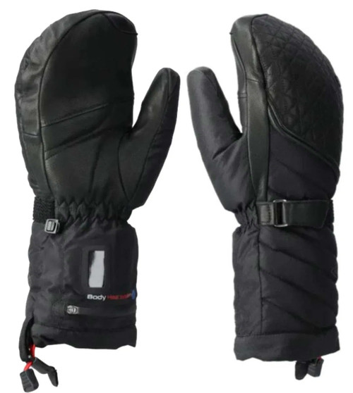 Lenz Women's 6.0 Fingercap Heated Mittens with rcB 1400 Batteries