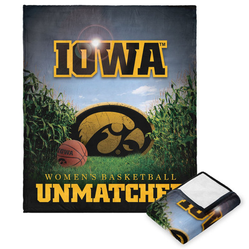 Iowa Hawkeyes 50" x 60" Women's Basketball Unmatched Silk Touch Throw Blanket
