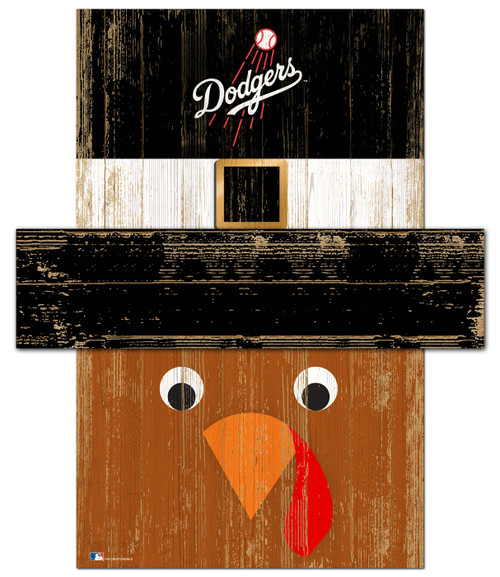 Los Angeles Dodgers 6" x 5" Turkey Head