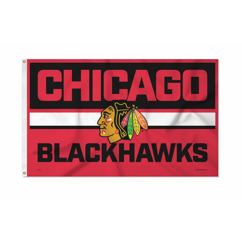 Chicago Blackhawks Bold 3' x 5' Banner Flag