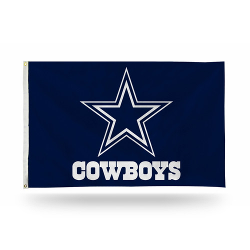 Dallas Cowboys Navy & Star 3' x 5' Banner Flag