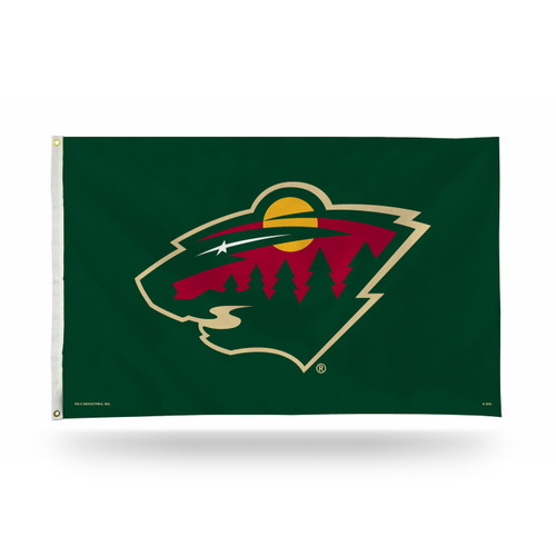Minnesota Wild Rico 3' x 5' Banner Flag