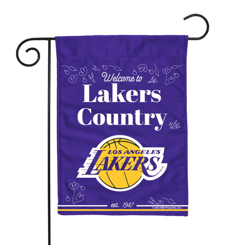 Los Angeles Lakers Double Sided Garden Flag