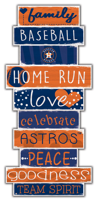 Houston Astros Celebrations Stack Sign