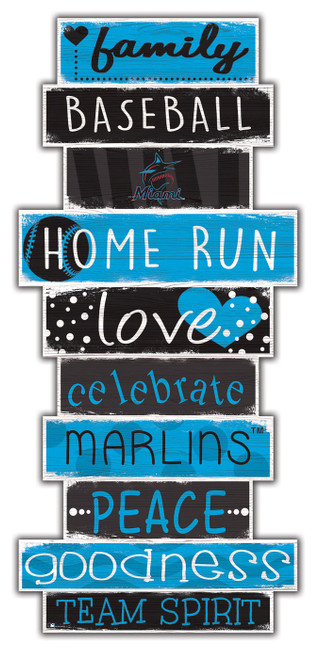 Miami Marlins Celebrations Stack Sign