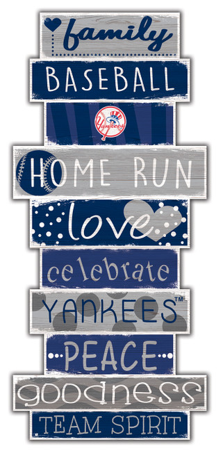 New York Yankees Celebrations Stack Sign
