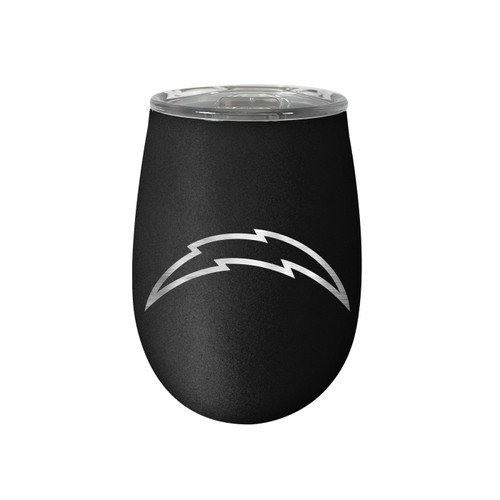 Los Angeles Chargers 10 oz. Stealth Blush Wine Tumbler