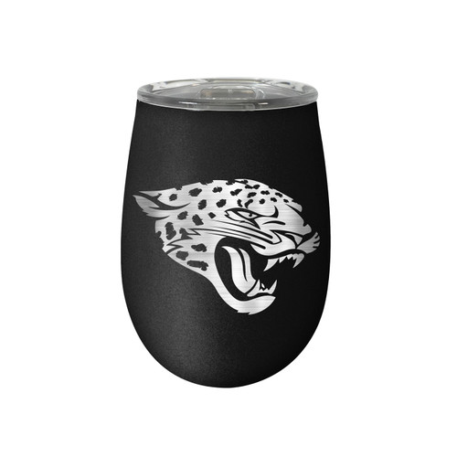 Jacksonville Jaguars 10 oz. Stealth Blush Wine Tumbler