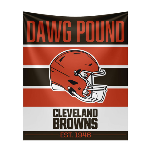 Cleveland Browns Establish Date Wall Tapestry
