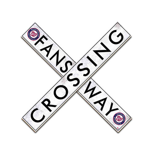Washington Nationals 48" Fans Way Crossing Wall Art