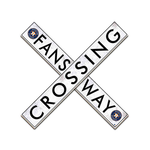 Houston Astros 24" Fans Way Crossing Wall Art