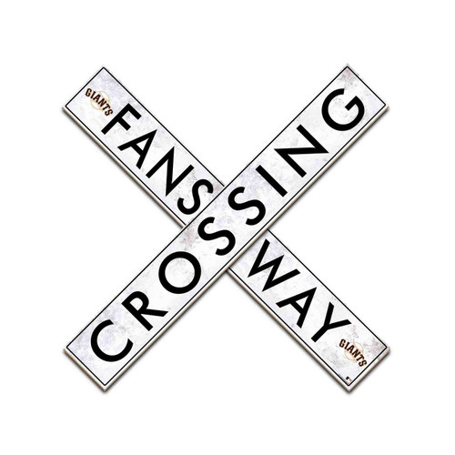 San Francisco Giants 24" Fans Way Crossing Wall Art
