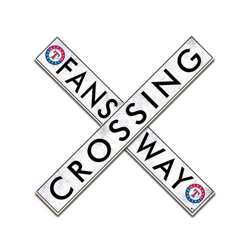 Texas Rangers 24" Fans Way Crossing Wall Art