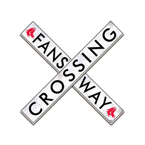 Boston Red Sox 24" Fans Way Crossing Wall Art