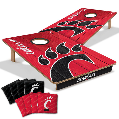 Cincinnati Bearcats 2' x 3' All-Wood Cornhole Set