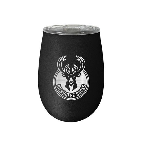 Milwaukee Bucks 10 oz. Stealth Blush Wine Tumbler