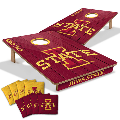 Iowa State Cyclones 2' x 3' All-Wood Cornhole Set