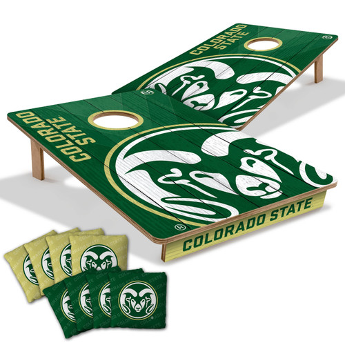 Colorado State Rams 2' x 3' All-Wood Cornhole Set