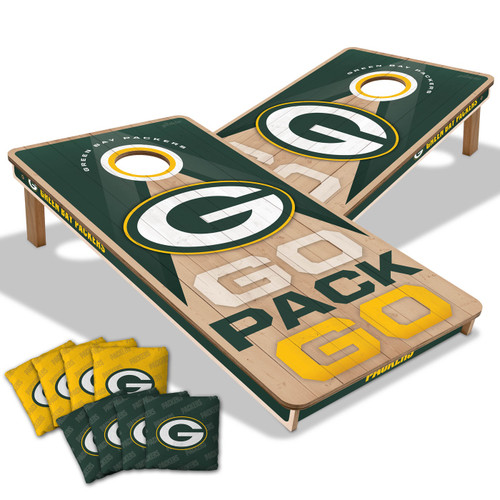 Green Bay Packers 2x4 Slogan Series Cornhole