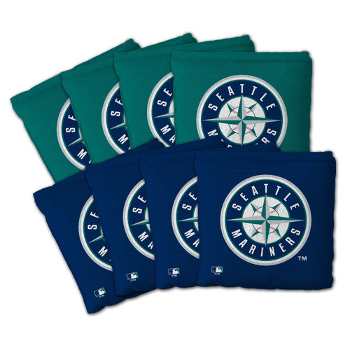 Seattle Mariners Cornhole Bags - 8 Pack