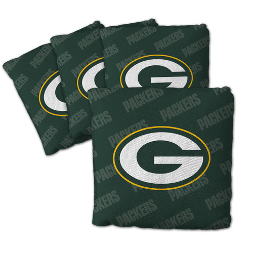 Green Bay Packers Green Cornhole Bags - 4 Pack