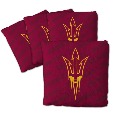 Arizona State Sun Devils Maroon Cornhole Bags - 4 Pack