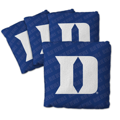 Duke Blue Devils Blue Cornhole Bags - 4 Pack