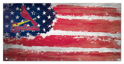 St. Louis Cardinals 6" x 12" Flag Sign